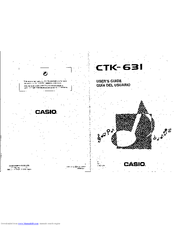 casio ctk 2400 user manual
